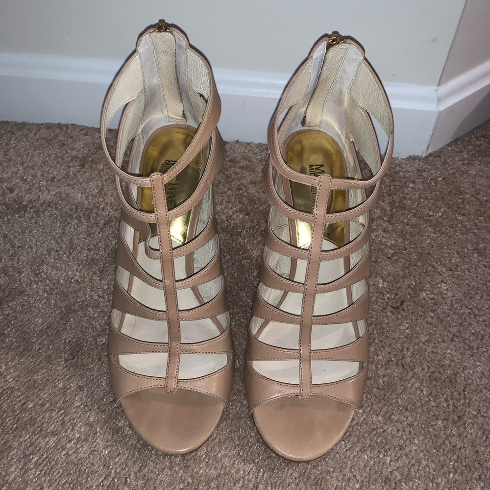 Micheal Kors- open toe high heel sandal